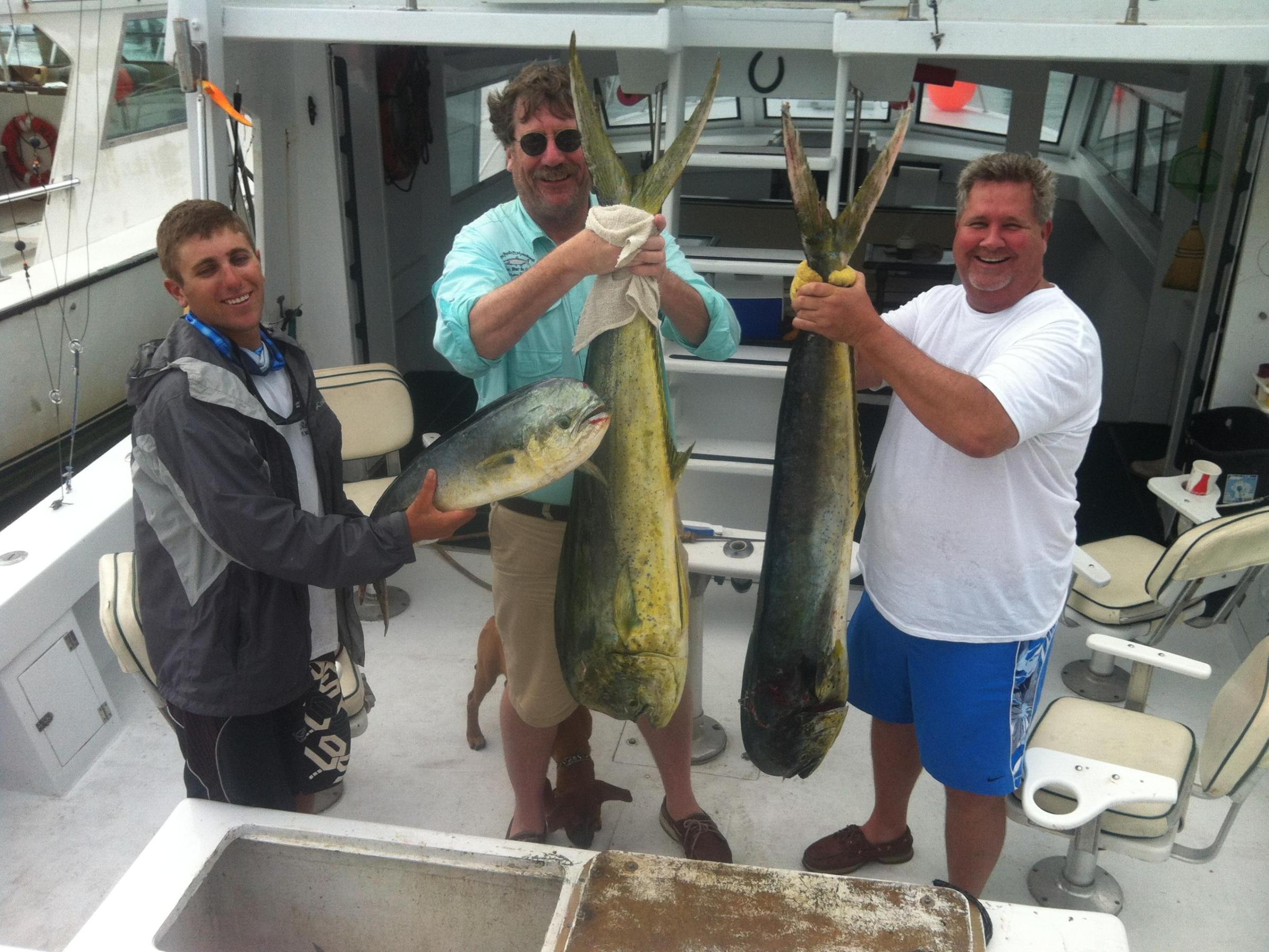 a person holding a fish